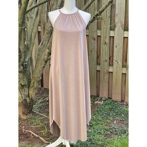Hyfve Blush Scoop Bottom Sleeveless Dress With Back Keyhole